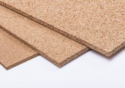 Dalles en liège 3mm  (915mmx610mm) -  à grains moyens
