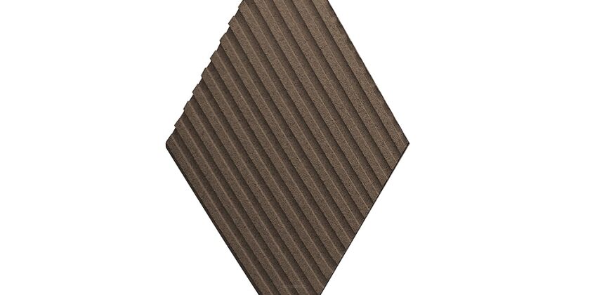 Liège décoration murale 3D Stripe BROWN