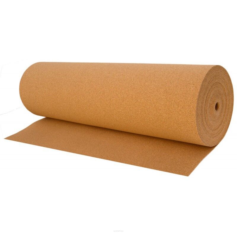 Rouleau Liège 4mm - Sous-Couche Modélisme Ferroviaire | 10m X 35mm | Jauge OO