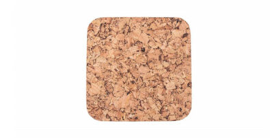 Tapis en liège Medium carré 20 cm décor - set de 4 pièces